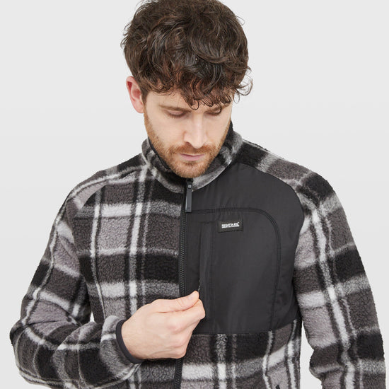 Men’s Frankie Full Zip Borg Fleece