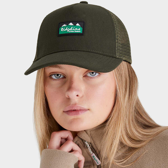 Men's Monsoon Trucker Cap Deep Forest