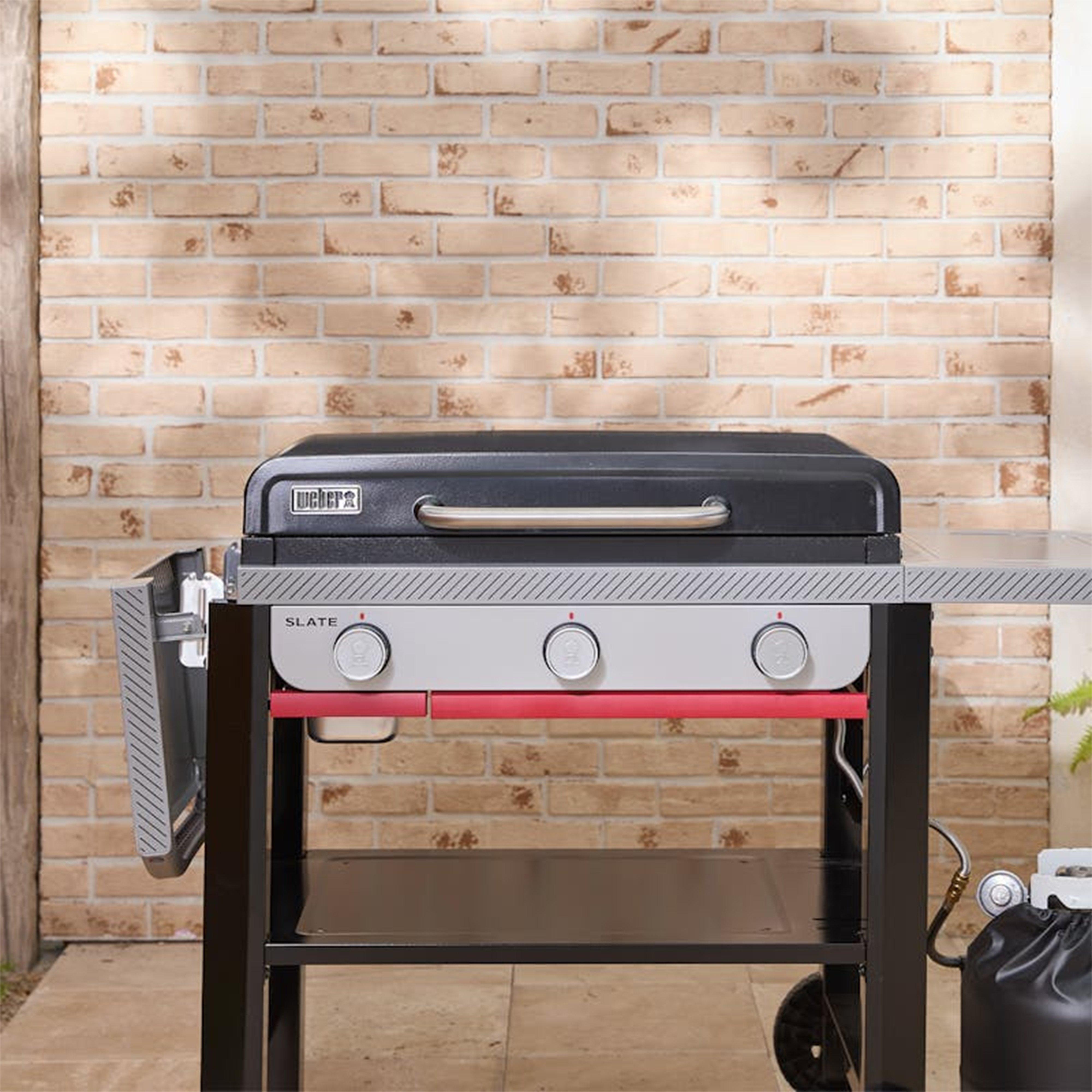 Weber Slate GPD 71cm Premium Griddle Gas BBQ