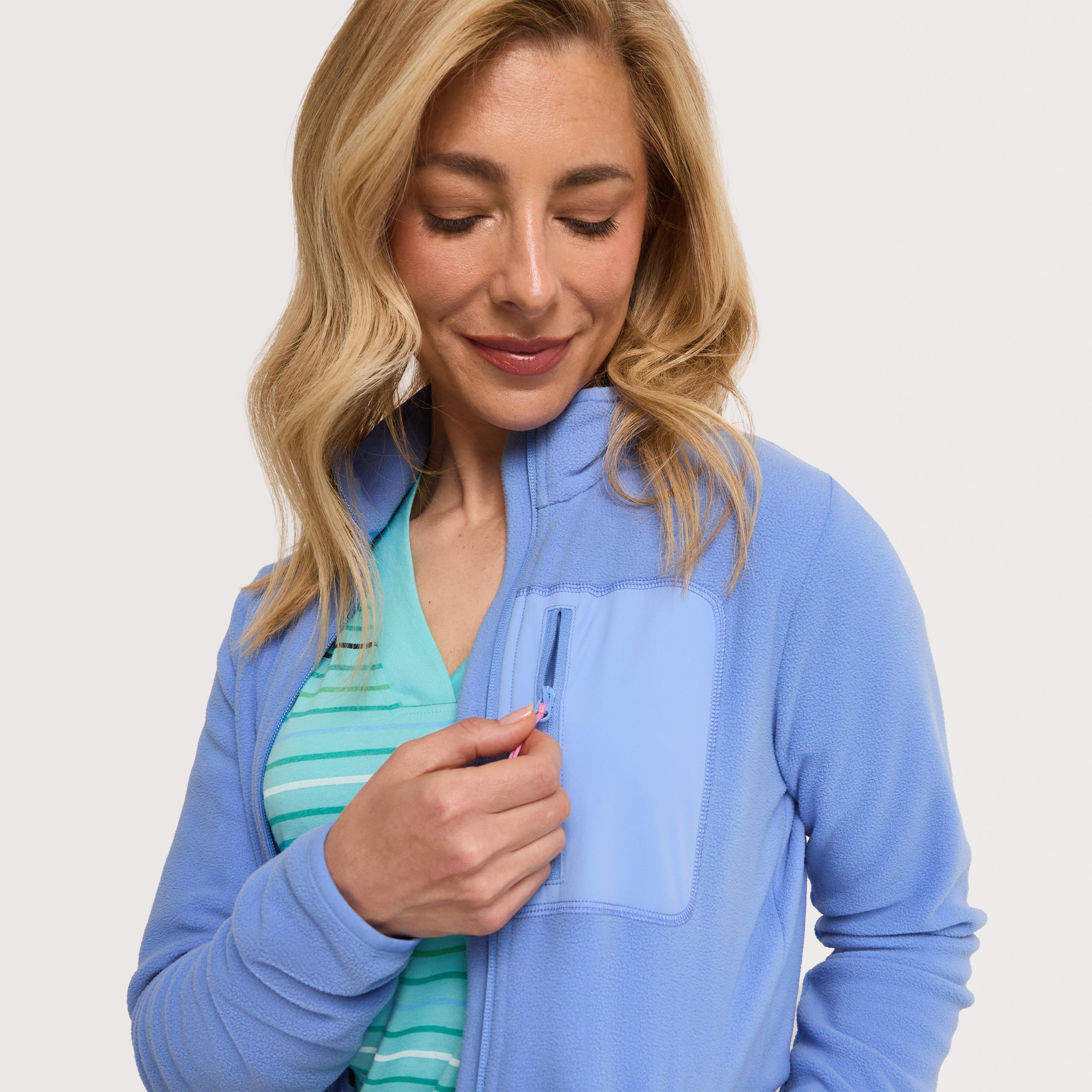 Women's Pocket Full Zip Fleece