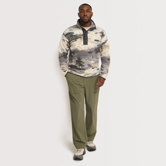 Men's Helvetia II Printed Half Snap Fleece