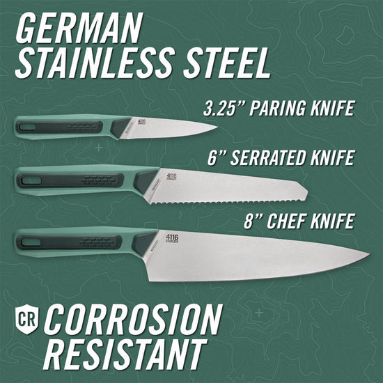 CompiEAT Camping Knife Set