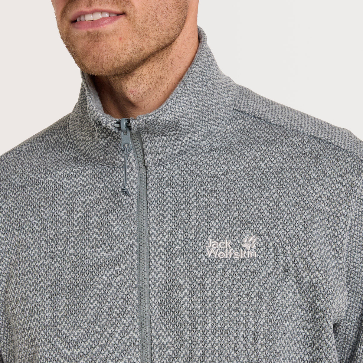 Men’s Pintrail Full Zip Knit Fleece Jacket