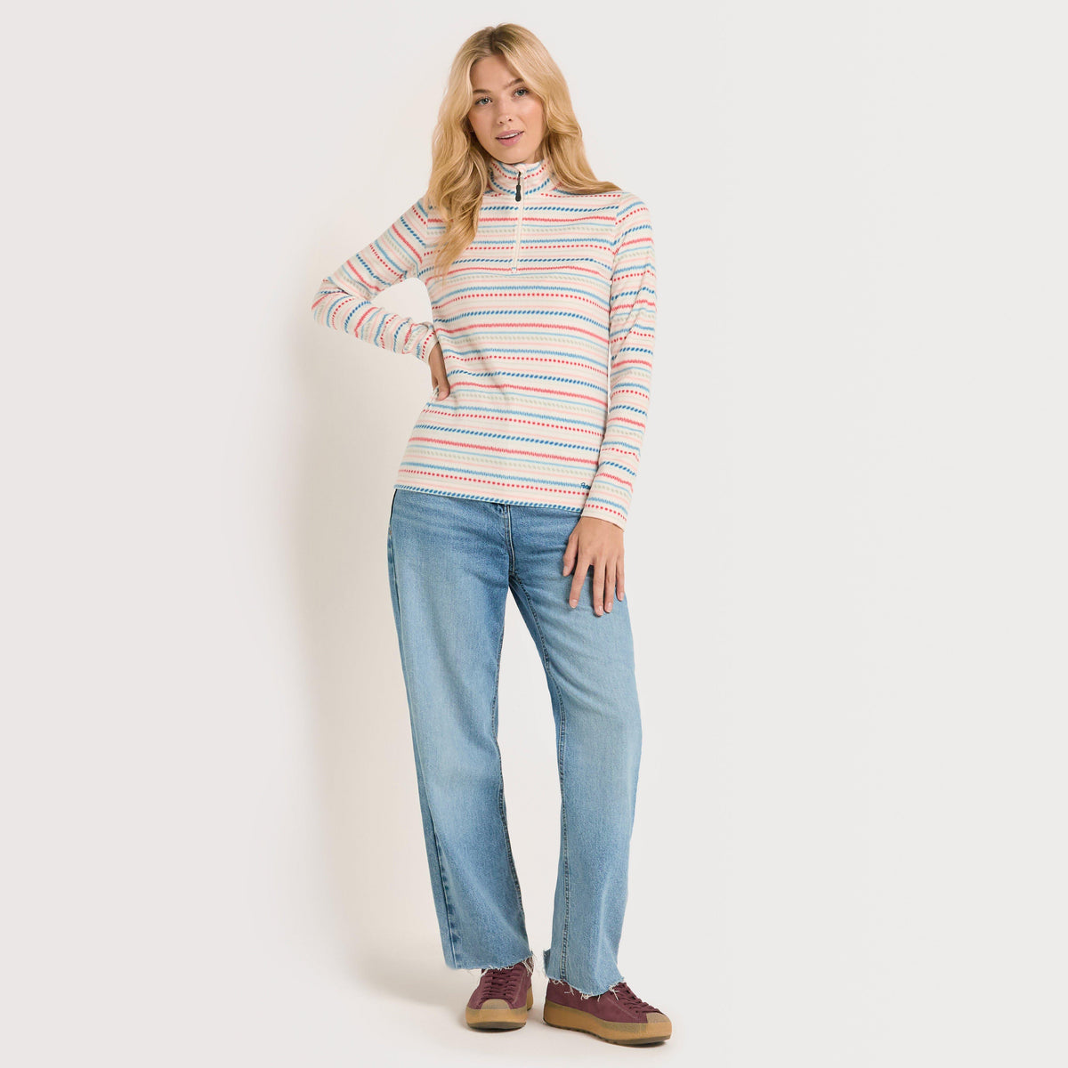 Women's Bracken Printed Full Zip Fleece
