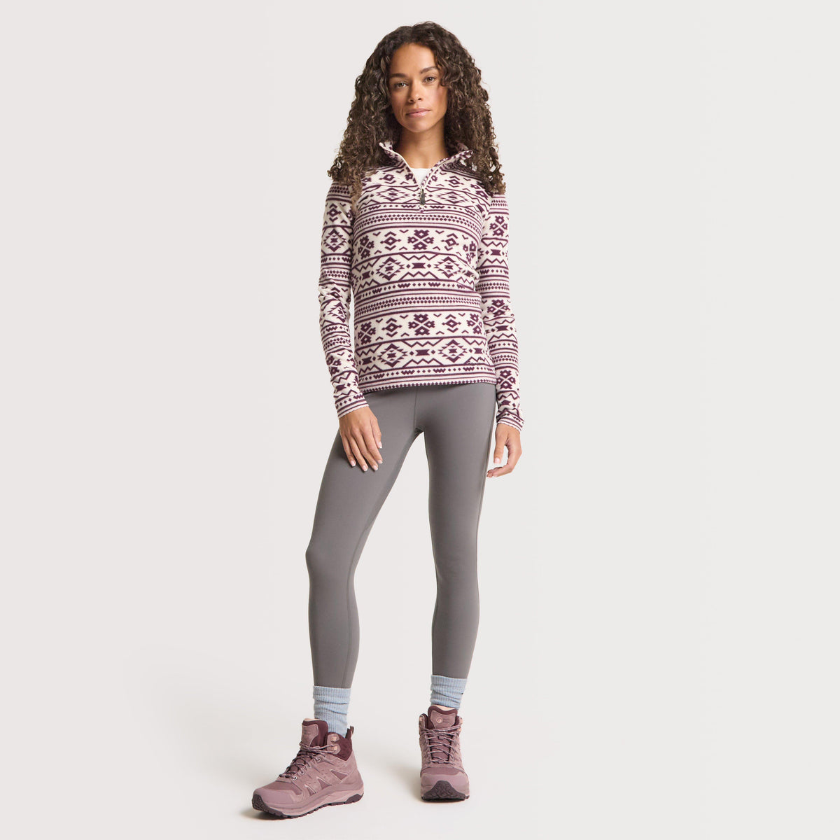 Women's Bracken Printed Full Zip Fleece
