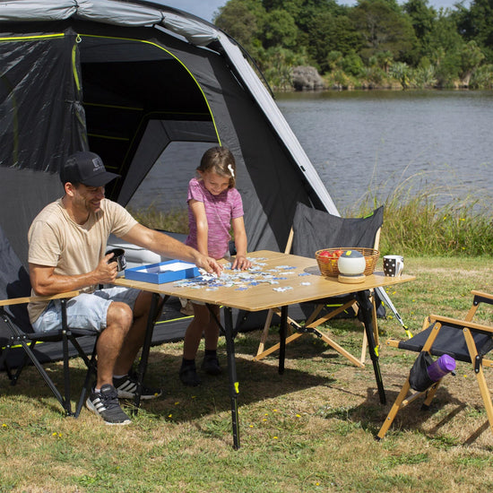 Kitpac Pro X-Large Bamboo Camp Table
