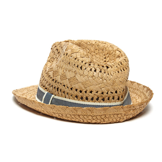 Straw Trilby Hat