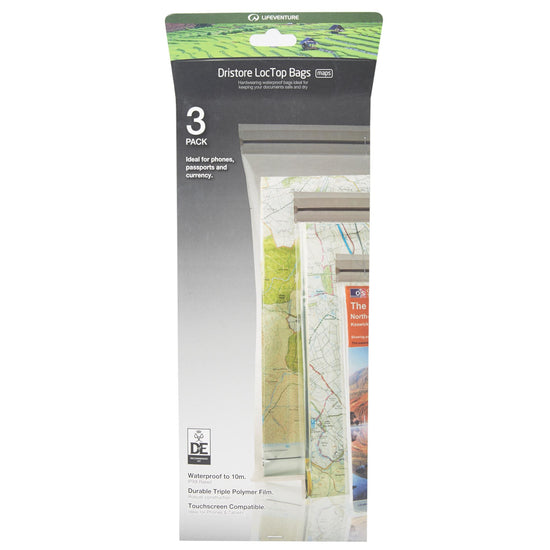 DriStore LocTop Bags - Maps Pack