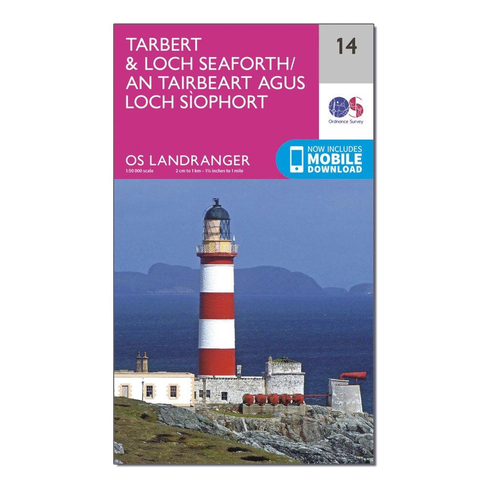 Landranger 14 Tarbert & Loch Seaforth Map With Digital Version