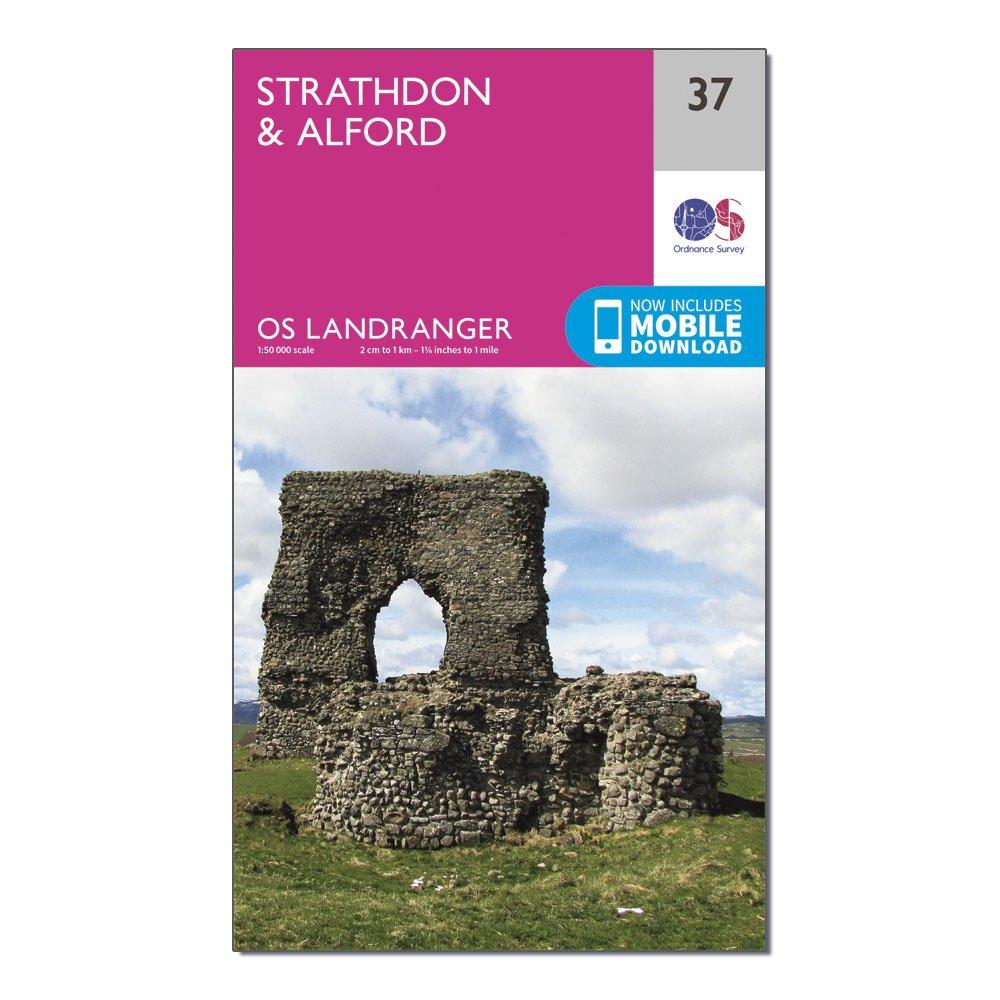 Landranger 37 Strathdon & Alford Map With Digital Version