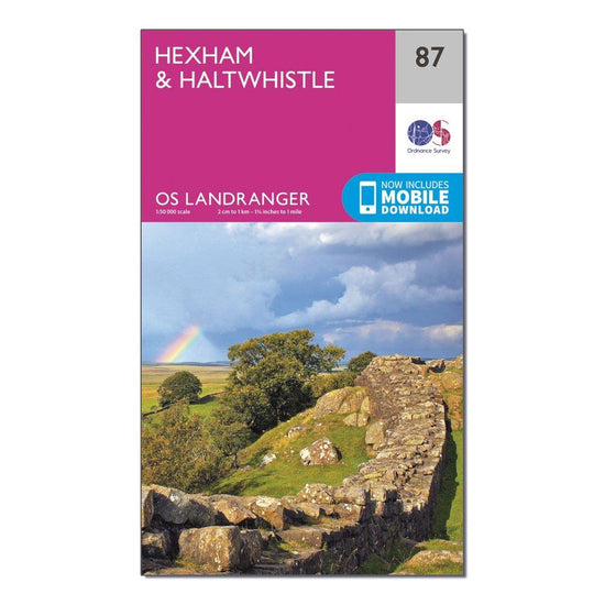 Landranger 87 Hexham & Haltwhistle Map With Digital Version