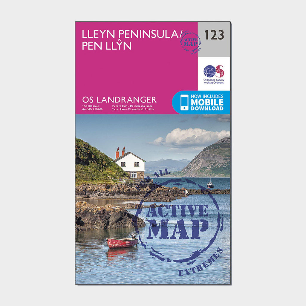Landranger Active 123 Lleyn Peninsula Map With Digital Version