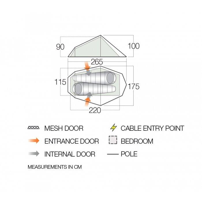 Banshee 200 Pro Backpacking Tent