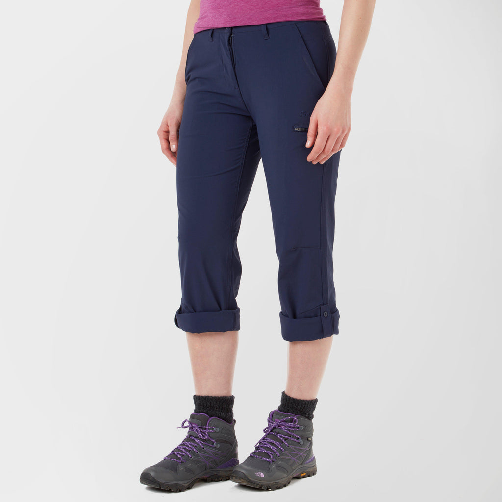 Women's Stretch Roll-Up Trousers