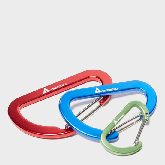 Set Of 3 Carabiners