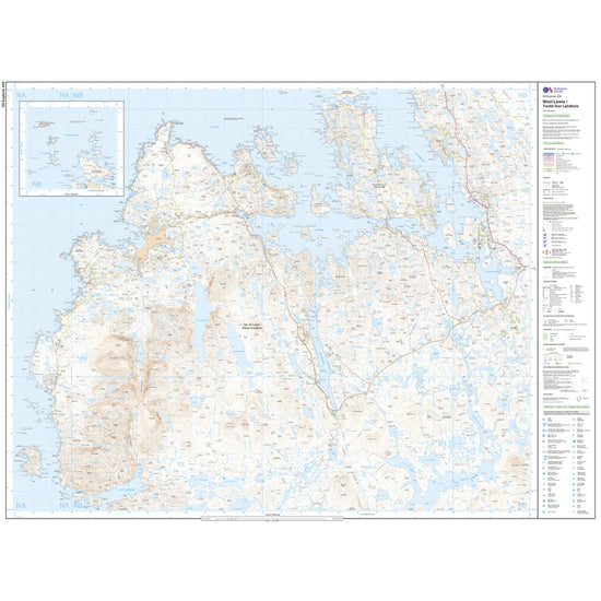 Explorer 458 West Lewis Map With Digital Version