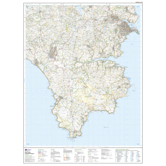 Explorer 103 The Lizard Map With Digital Version