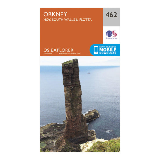 Explorer 462 Orkney Map With Digital Version
