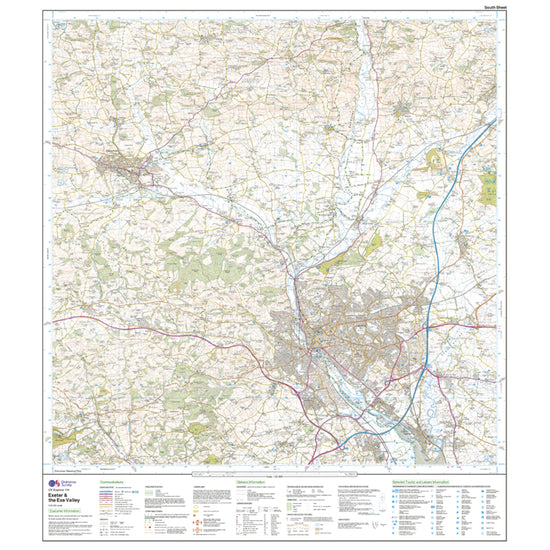 Explorer 114 Exeter & The Exe Valley Map With Digital Version