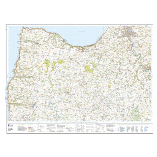 Explorer 126 Clovelly & Hartland Map With Digital Version