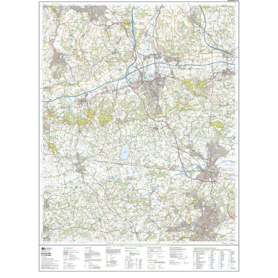 Explorer 147 Sevenoaks & Tonbridge Map With Digital Version