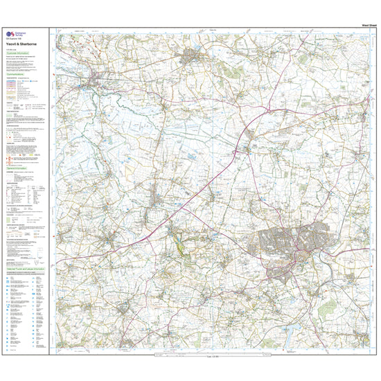Explorer Active 129 Yeovil & Sherbourne Map With Digital Version