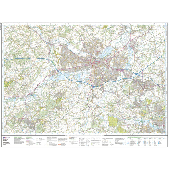 Explorer 159 Reading, Wokingham & Pangbourne Map With Digital Version