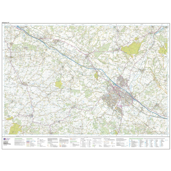 Explorer Active 137 Ashford Map With Digital Version