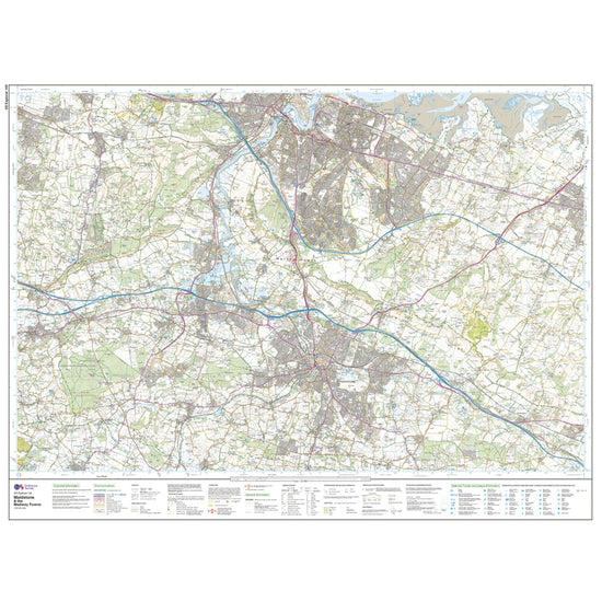 Explorer Active 148 Maidstone & The Medway Towns Map With Digital Version
