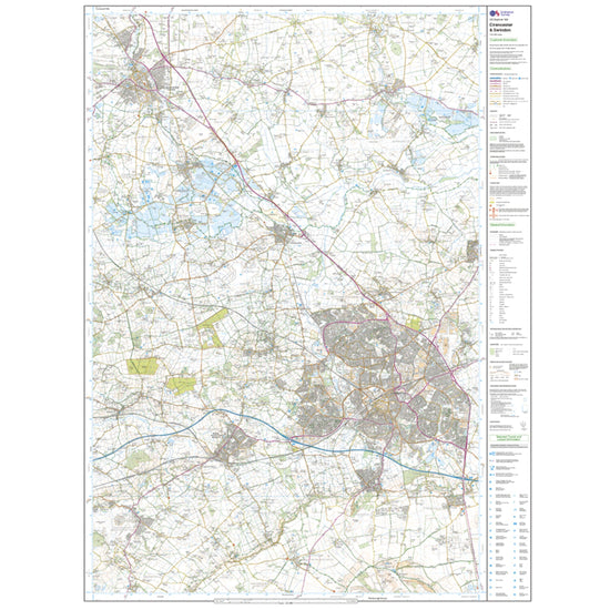 Explorer Active 169 Cirencester & Swindon Map With Digital Version