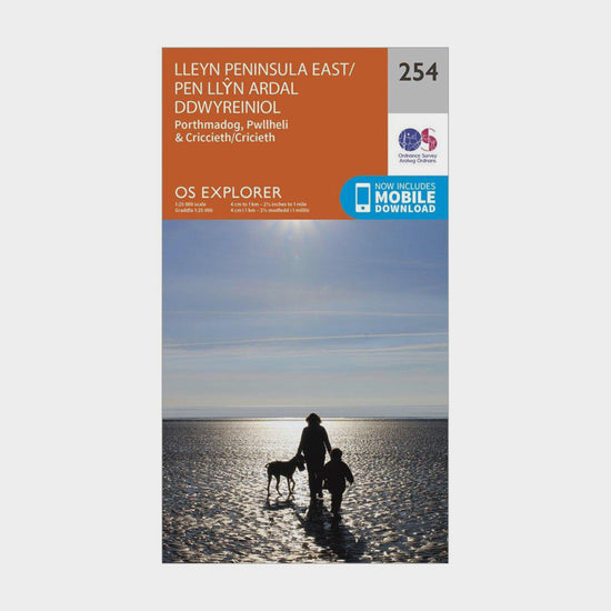 Explorer 254 Lleyn Peninsula East Map With Digital Version
