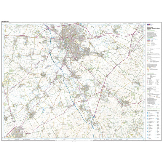 Explorer Active 209 Cambridge, Royston, Duxford & Linton Map With Digital Version