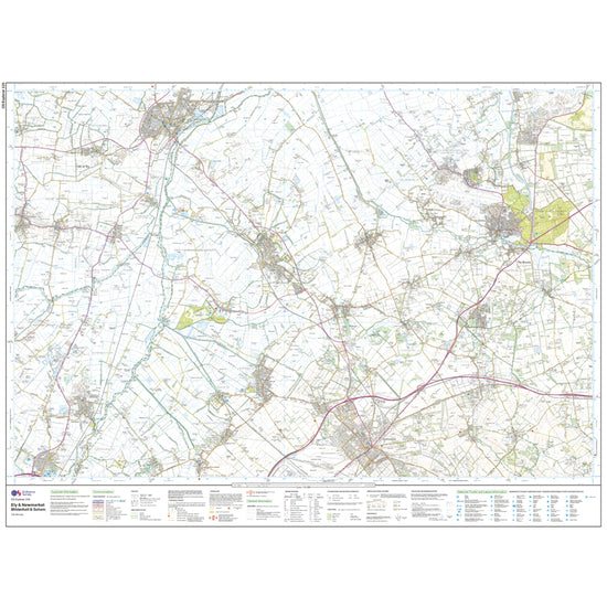 Explorer Active 226 Ely & Newmarket Map With Digital Version