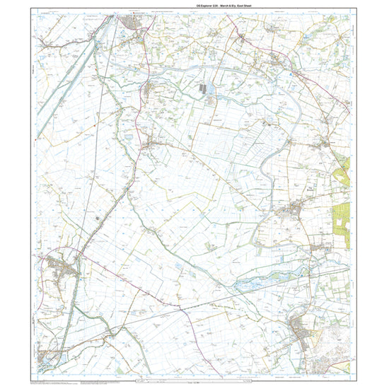 Explorer Active 228 March & Ely Map With Digital Version