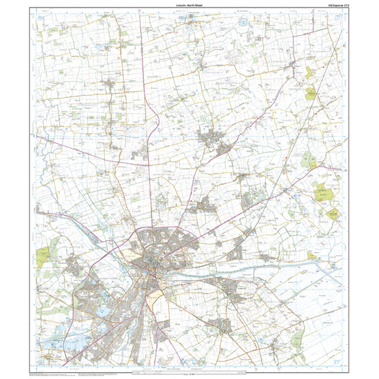 Explorer Active 272 Lincoln Map With Digital Version