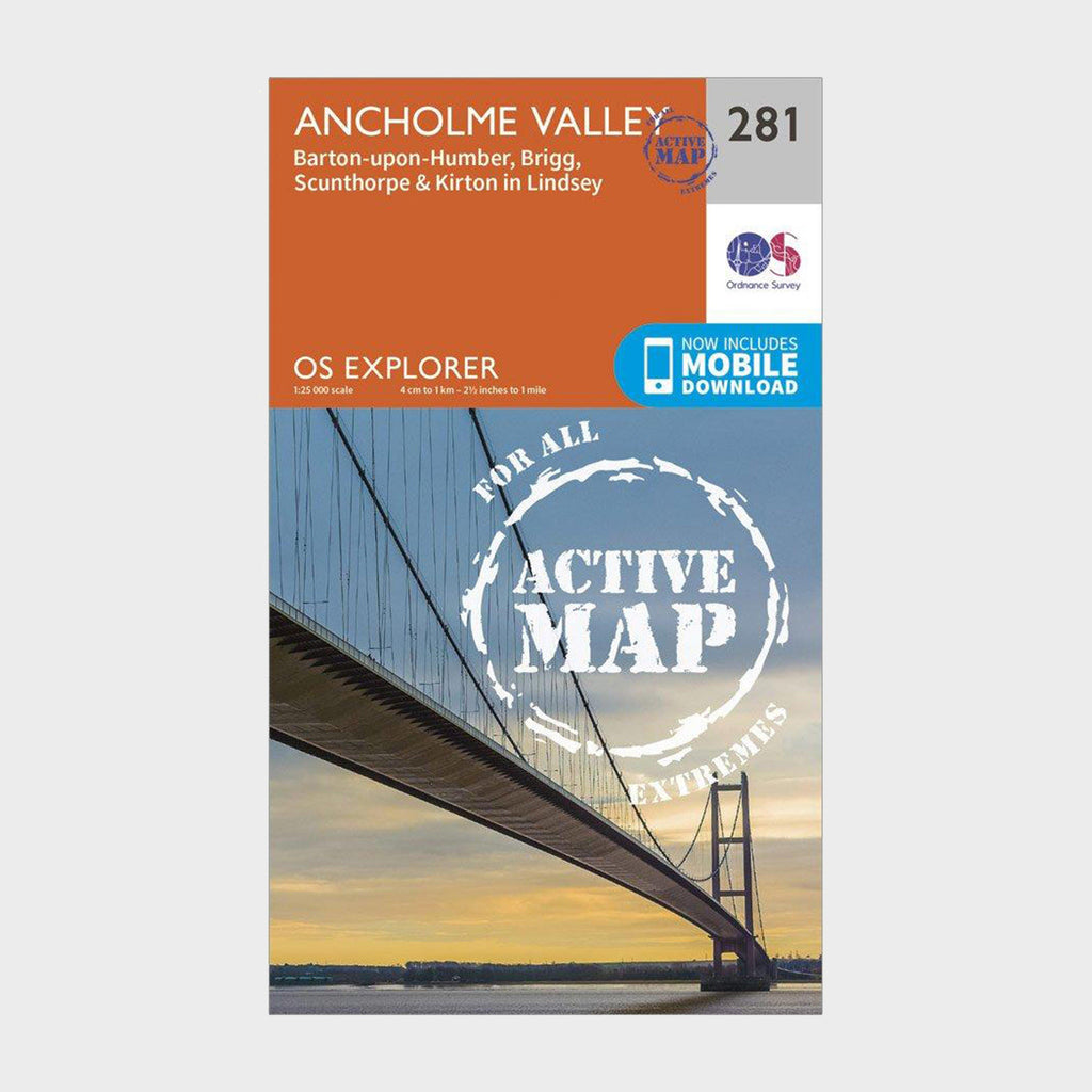 Explorer Active 281 Ancholme Valley Map With Digital Version