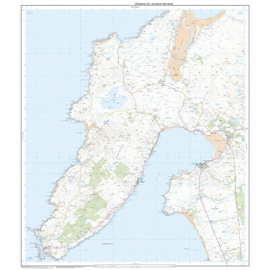 Explorer 353 Islay North Map With Digital Version