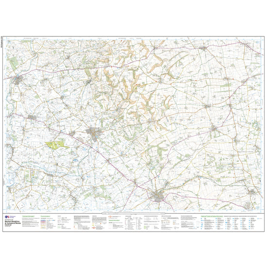 Explorer Active 294 Market Weighton & Yorkshire Wolds Central Map With Digital Version