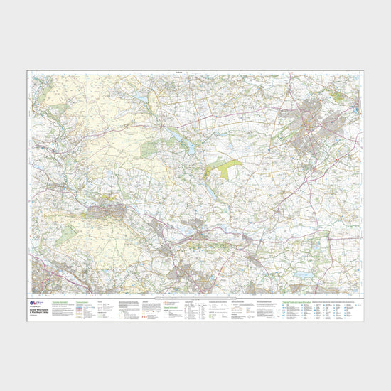 Explorer Active 297 Lower Wharfedale & Washburn Valley Map With Digital Version