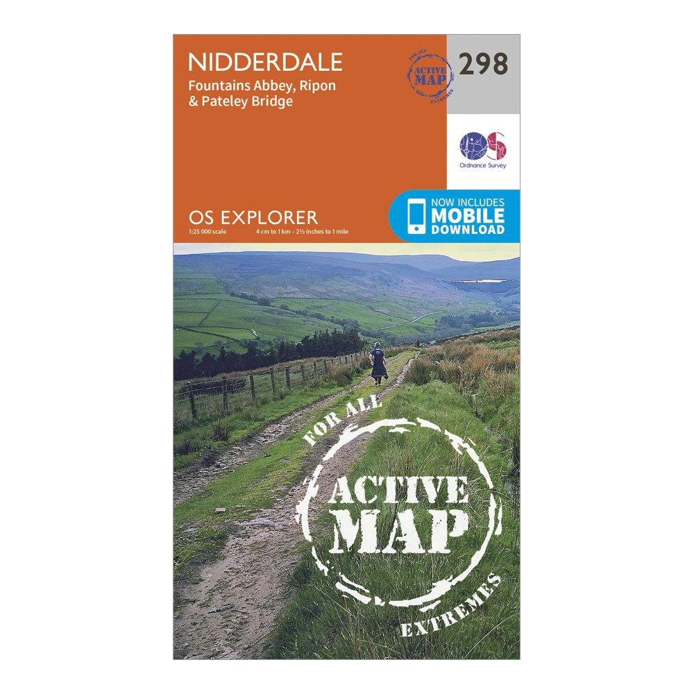 Explorer Active 298 Nidderdale Map With Digital Version