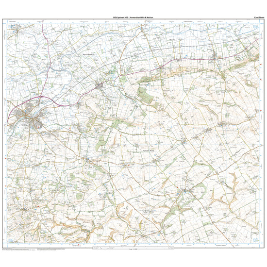Explorer Active 300 Howardian Hills & Malton Map With Digital Version