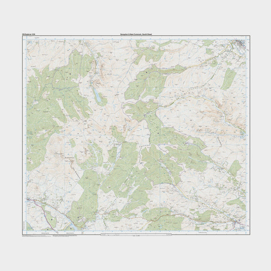 Explorer Active 328 Sanquhar & New Cumnock Map With Digital Version