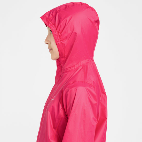 Kids Packable Waterproof Jacket Pink