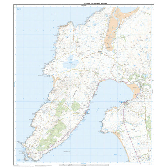 Explorer Active 353 Islay North Map With Digital Version
