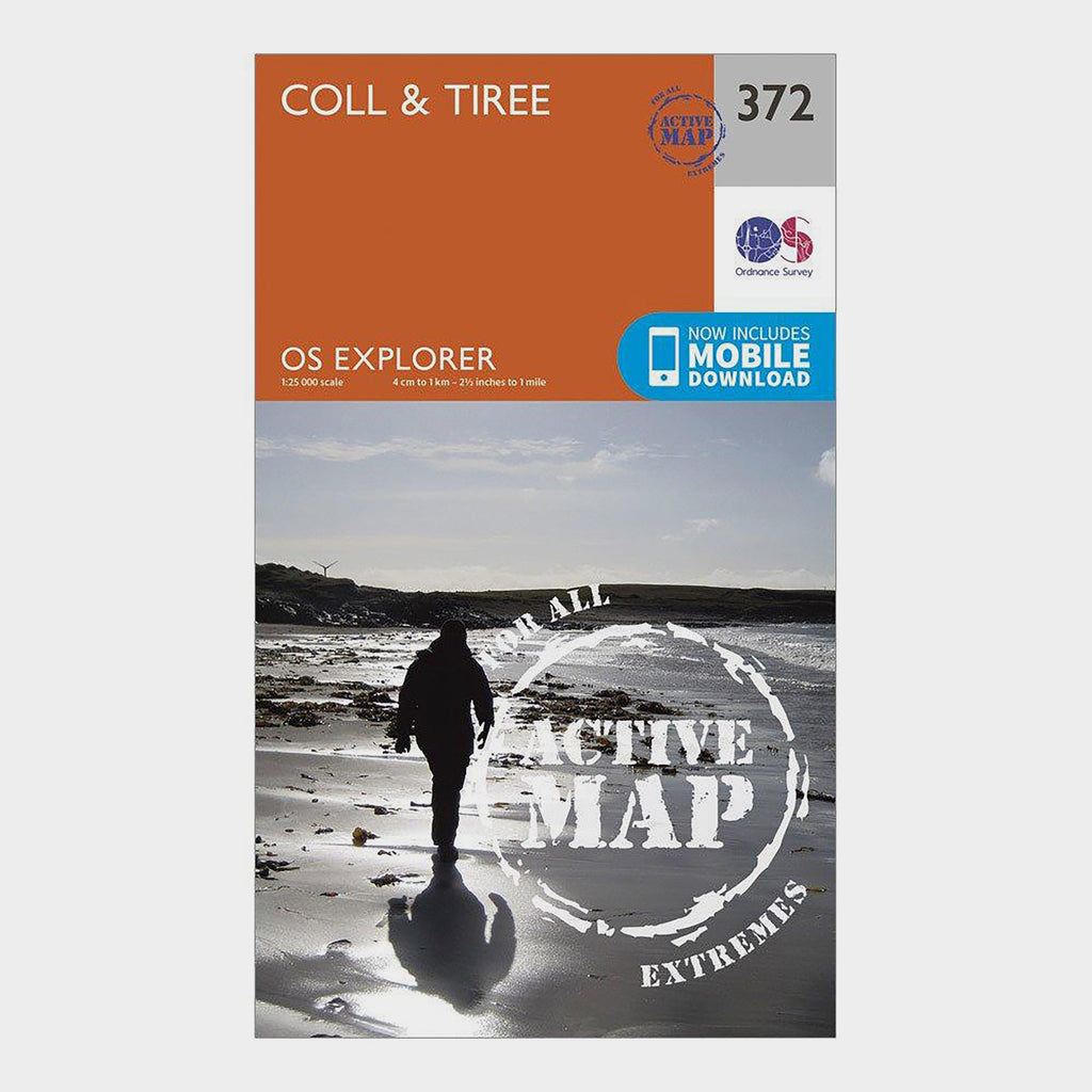 Explorer Active 372 Coll & Tiree Map With Digital Version