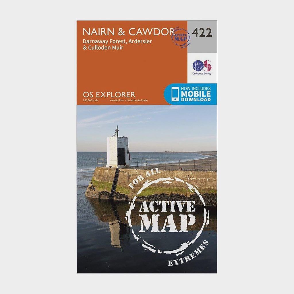 Explorer Active 422 Nairn & Cawdor Map With Digital Version