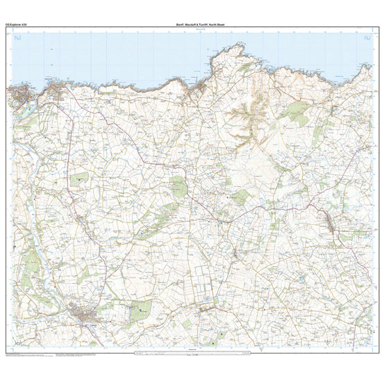 Explorer Active 426 Banff, Macduff & Turriff Map With Digital Version