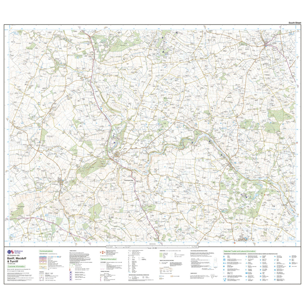 Explorer Active 426 Banff, Macduff & Turriff Map With Digital Version