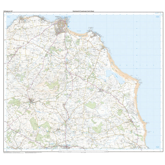 Explorer Active 427 Peterhead & Fraserburgh Map With Digital Version