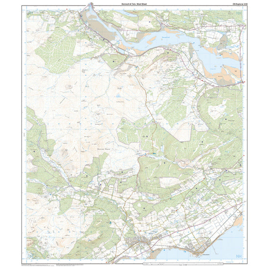 Explorer Active 483 Dornoch & Tain Map With Digital Version